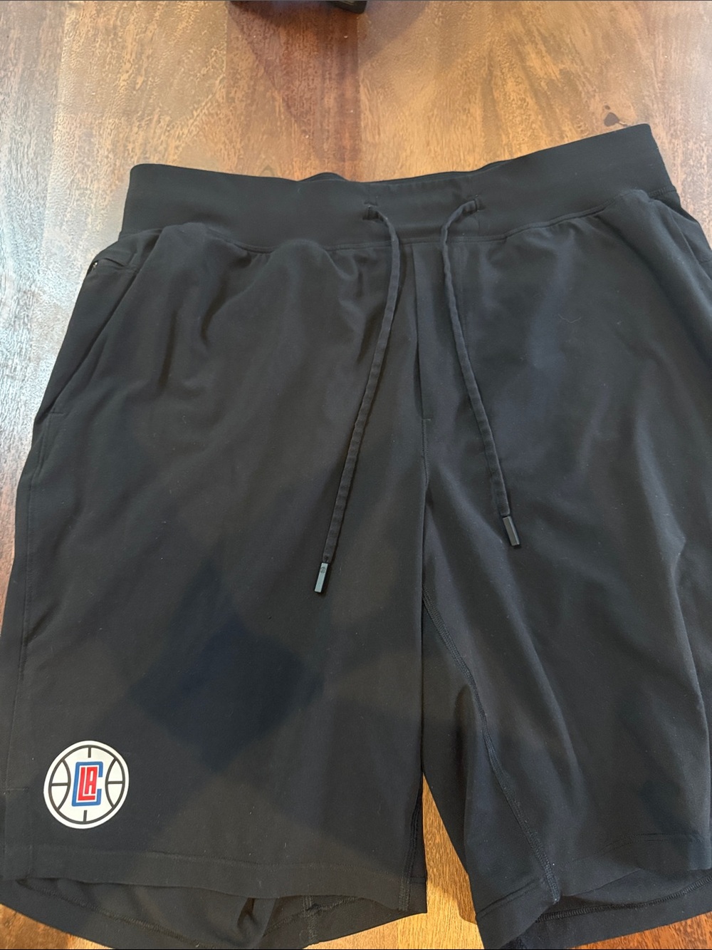 NBA LA lululemon shorts 9" black athletic large leisure